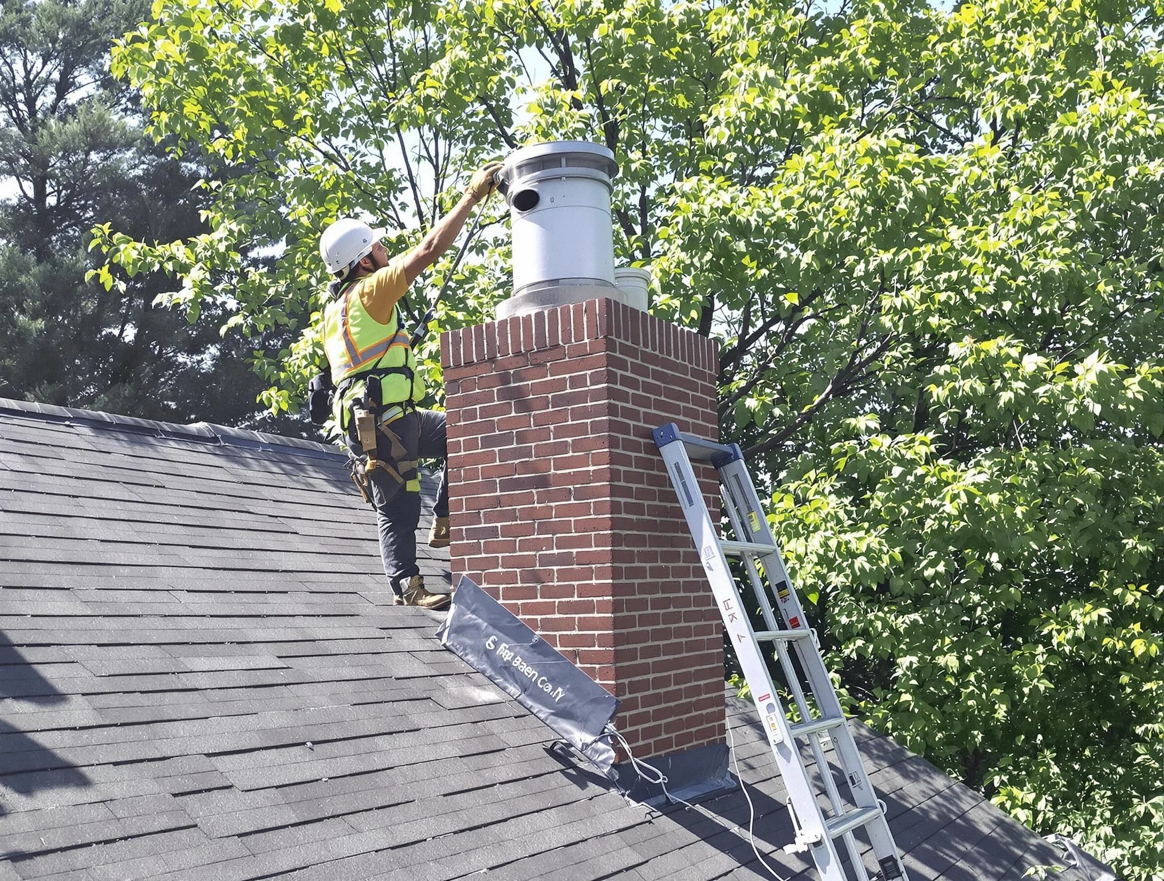 Chimney liner inspection by Hazlet Chimney Sweep in Hazlet, NJ