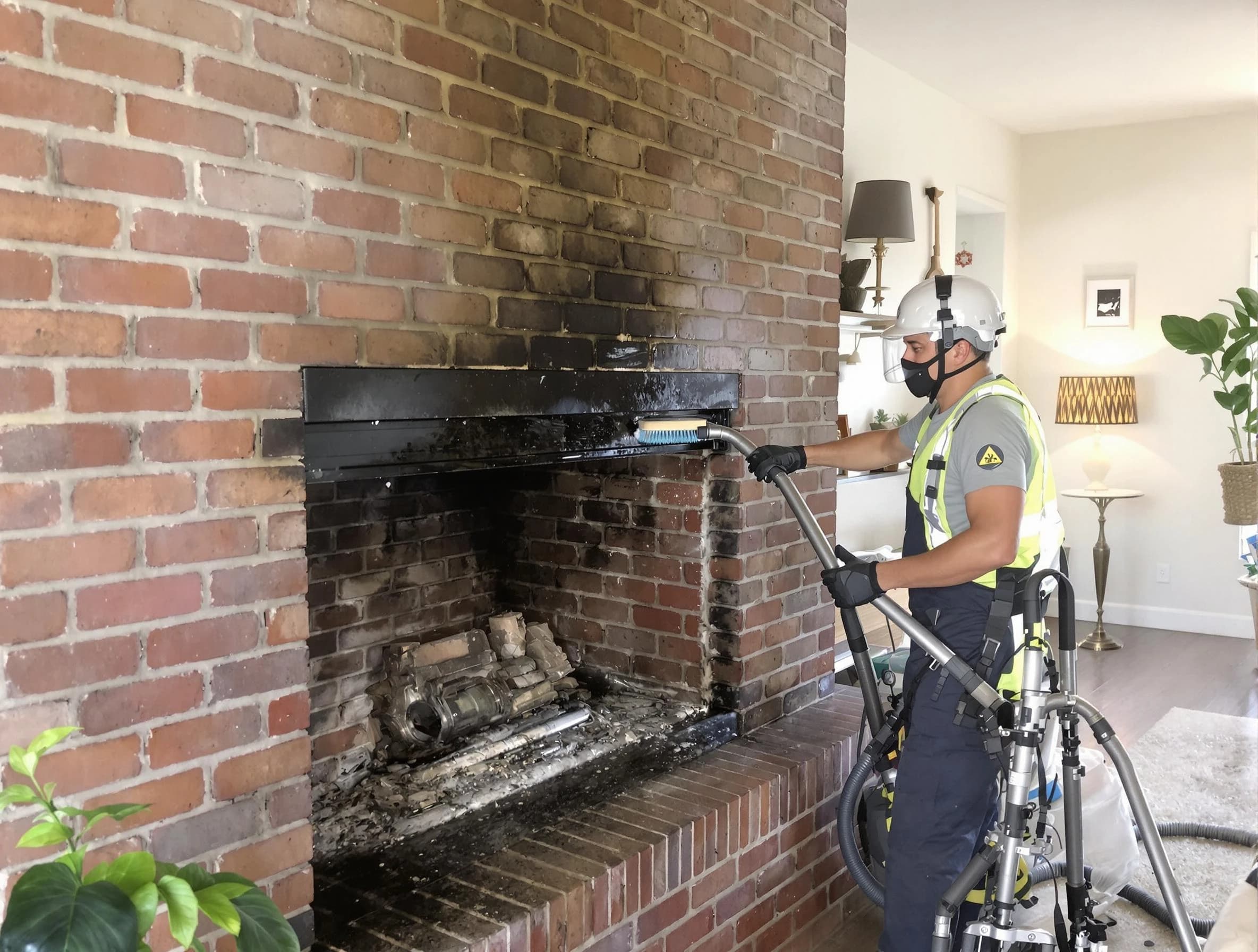 Hazlet Chimney Sweep providing fireplace cleaning services in Hazlet, NJ