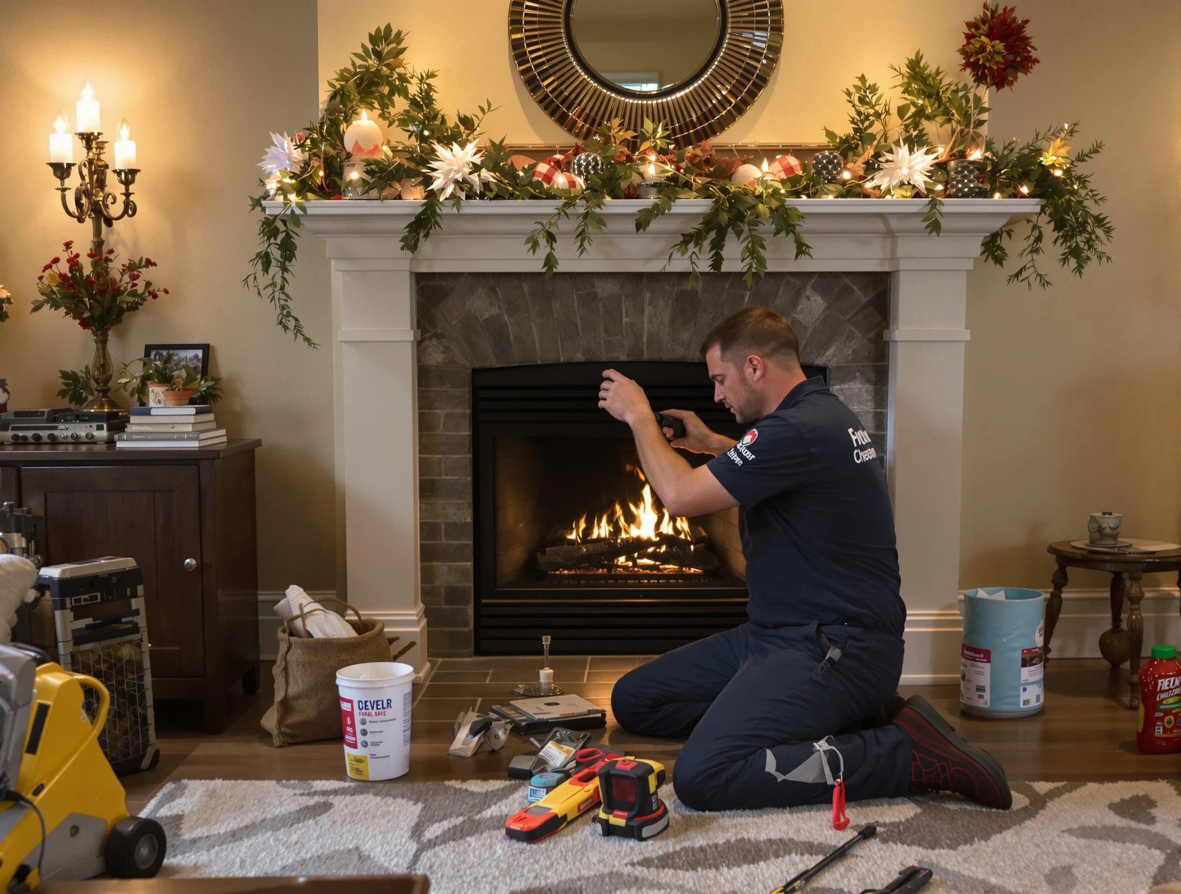 Hazlet Chimney Sweep offering fireplace maintenance services in Hazlet, NJ