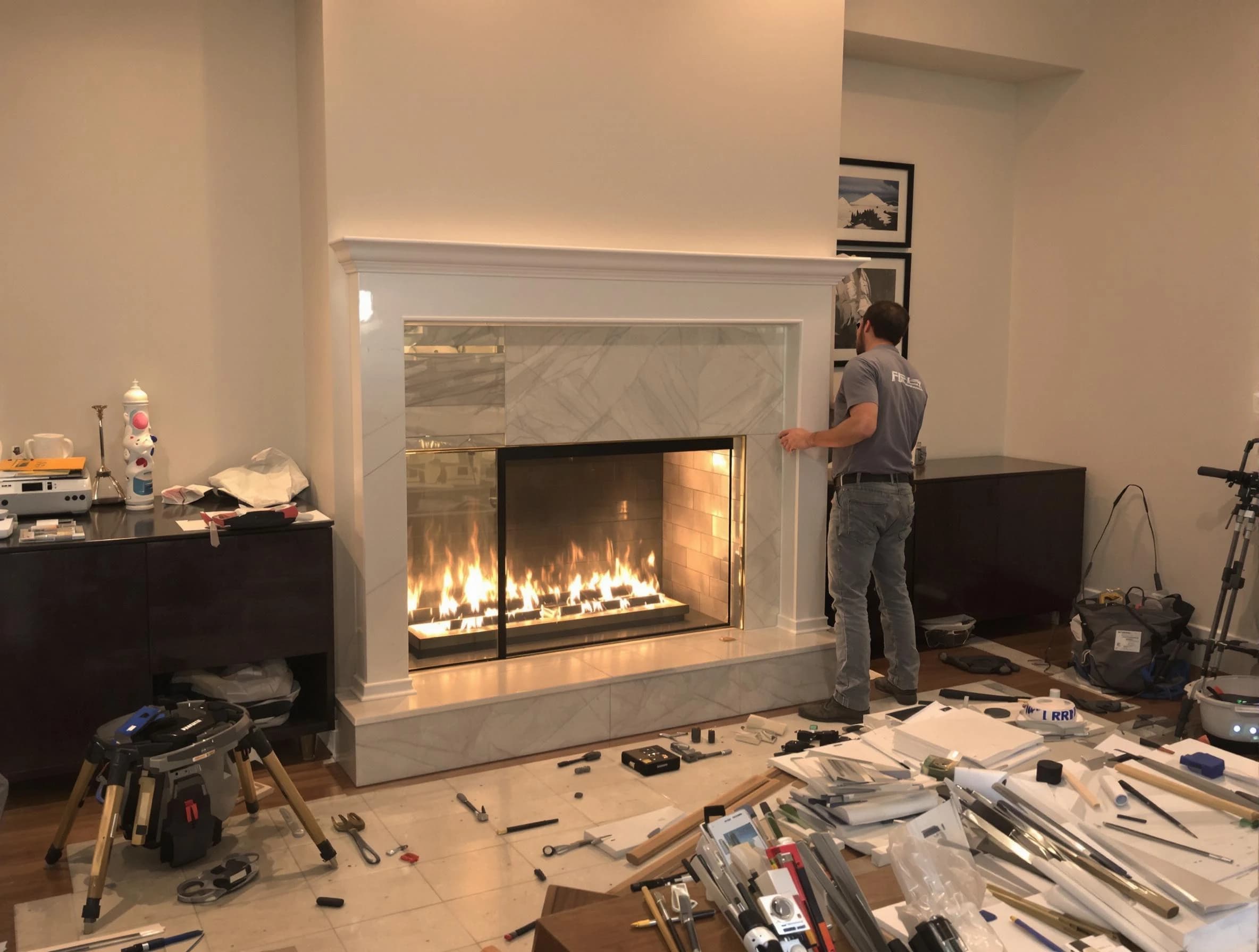 Fireplace Installation in Hazlet