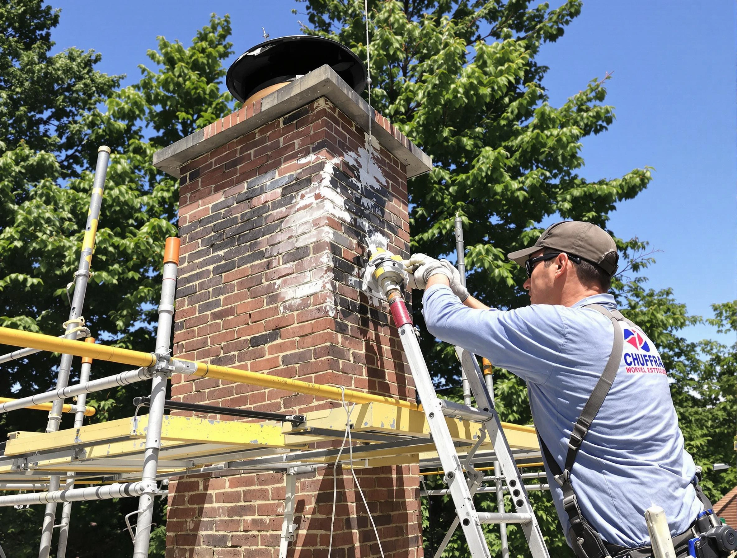 Structural chimney repair by Hazlet Chimney Sweep in Hazlet, NJ